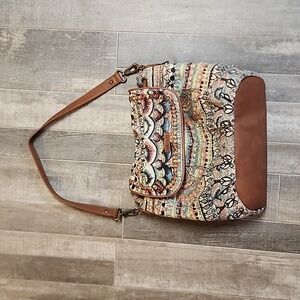 Sakroots brand boho style handbag